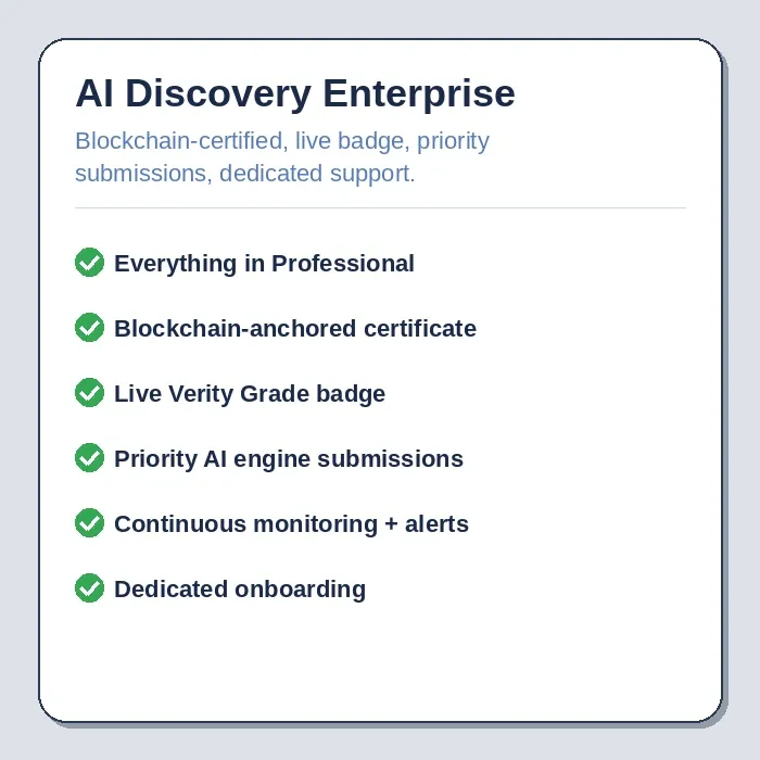 AI Discovery Enterprise